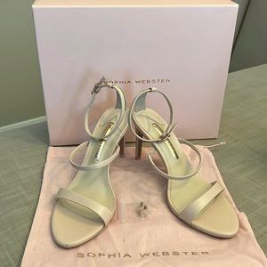 Sophia Webster Rosalind mid sandal nude